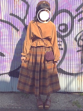 nanaさん（レディース・158cm）の春コーディネート