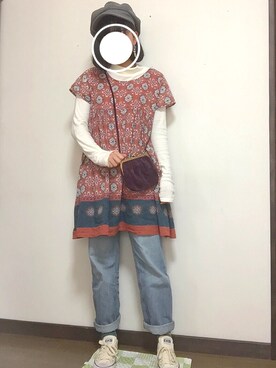 「Brappers」｜nanaさん（レディース・158cm）の春コーディネート