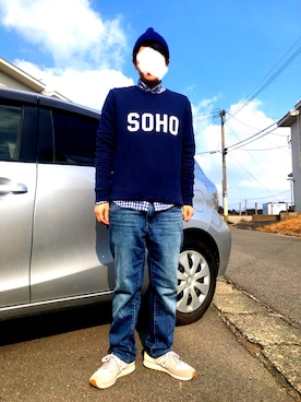 リョーマさん（メンズ・158cm）の冬コーディネート