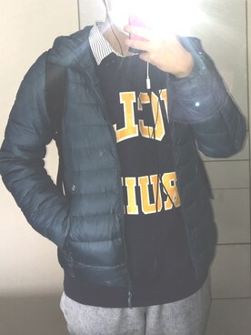 Mirai◡̈さん（レディース・163cm）の冬コーディネート