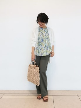 「ヤヌーク」｜「アイテム（アクセサリー）」を使った、rd_mioさん（レディース・153cm）の夏コーディネート