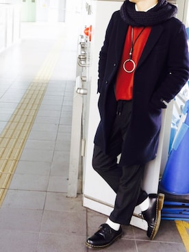 はやさん（メンズ・170cm）の冬コーディネート