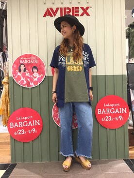 Reiさん（レディース・157cm）の夏コーディネート