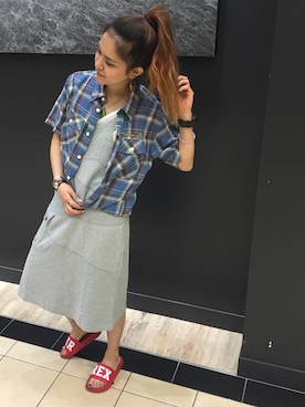 Reiさん（レディース・157cm）の夏コーディネート