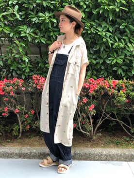 Reiさん（レディース・157cm）の春コーディネート