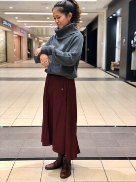 Reiさん（レディース・157cm）の秋コーディネート