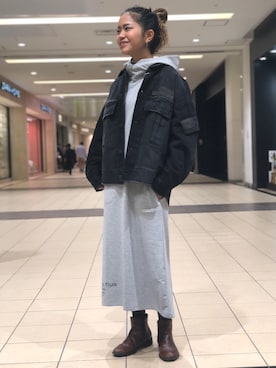 Reiさん（レディース・157cm）の冬コーディネート