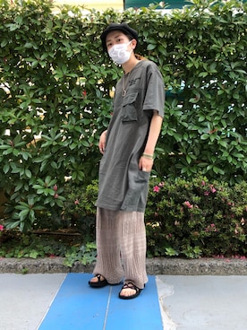 Reiさん（レディース・156cm）の春コーディネート