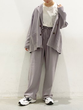 「koe（コエ）のアイテム（ジャケット/アウター）」を使った、かきさん（レディース・157cm）の夏コーディネート