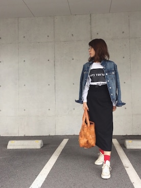 「robita（ロビタ）のアイテム」を使った、yurryさん（レディース・159cm）の冬コーディネート