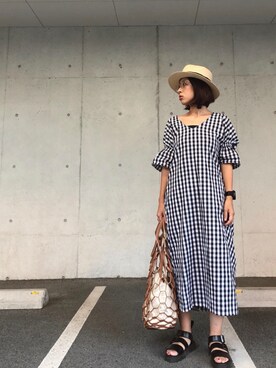 yurryさん（レディース・160cm）の夏コーディネート