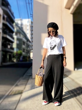 「folklore（フォルクローレ）のアイテム」を使った、yurryさん（レディース・160cm）の秋コーディネート