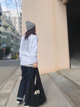 「おしゃれスタ（オシャレスタ）のアイテム（アクセサリー）」を使った、yurryさん（レディース・160cm）の春コーディネート