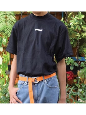 「ANDERSSON BELL（アンダースンベル）のアイテム（ファッション雑貨）」を使った、1991downtownさん（メンズ・180cm）の夏コーディネート