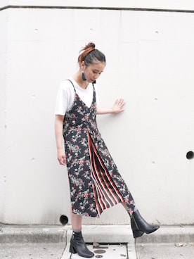 「ANDERSSON BELL（アンダースンベル）のアイテム（ワンピース/ドレス）」を使った、1991downtownさん（レディース・162cm）の夏コーディネート