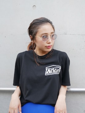 「doublelovers」｜1991downtownさん（レディース・162cm）の夏コーディネート