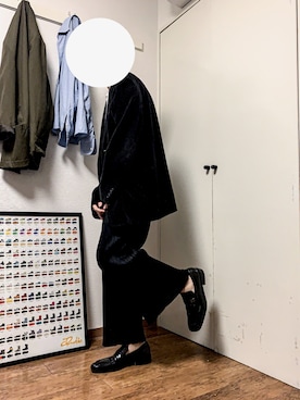 「PLEATS PLEASE（プリーツプリーズ）のアイテム」を使った、こうもりさんさん（メンズ・170cm）の秋コーディネート