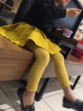 k♡さん（キッズ・100cm）の冬コーディネート