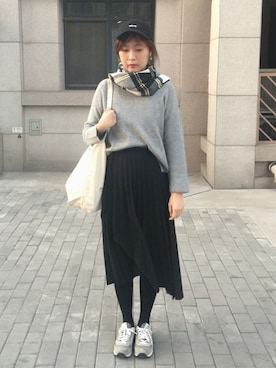 wei☆chanさん（レディース・166cm）の冬コーディネート