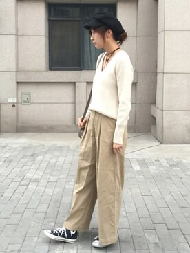 wei☆chanさん（レディース・166cm）の冬コーディネート