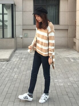 wei☆chanさん（レディース・166cm）の冬コーディネート