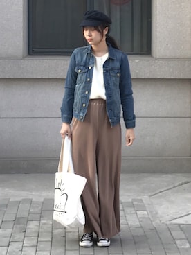 wei☆chanさん（レディース・166cm）の冬コーディネート