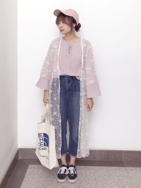 wei☆chanさん（レディース・166cm）の春コーディネート