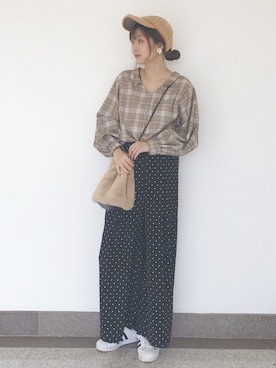 wei☆chanさん（レディース・166cm）の秋コーディネート