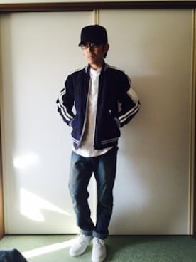 「rupert（ルパート）のアイテム（帽子）」を使った、golden.Kさん（メンズ・166cm）の冬コーディネート