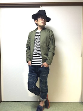 「MICHEL KLEIN（ミッシェル・クラン）のアイテム（ジャケット/アウター）」を使った、golden.Kさん（メンズ・166cm）の春コーディネート