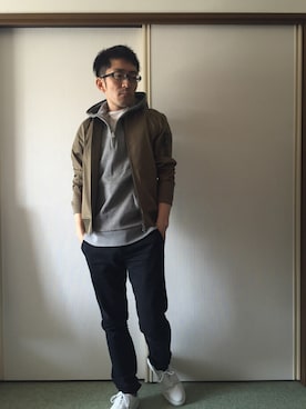 「MICHEL KLEIN（ミッシェル・クラン）のアイテム（ジャケット/アウター）」を使った、golden.Kさん（メンズ・166cm）の春コーディネート