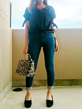 「MAISON TOKYO（メゾントウキョウ）のアイテム」を使った、ゆゆゆさん（レディース・162cm）の夏コーディネート