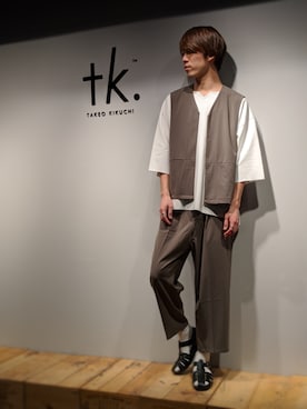 tk.TAKEO KIKUCHI 京都藤井大丸店さんのコーディネート