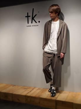tk.TAKEO KIKUCHI 京都藤井大丸店さんのコーディネート
