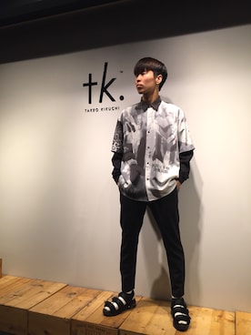 tk.TAKEO KIKUCHI 京都藤井大丸店さんのコーディネート