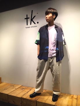 tk.TAKEO KIKUCHI 京都藤井大丸店さんのコーディネート