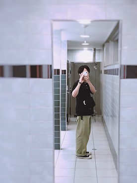 「軍物」｜「アイテム（その他）」を使った、TOMATOさん（メンズ・173cm）の春コーディネート