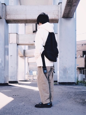 「PLAIN PEOPLE（プレインピープル）のアイテム」を使った、TOMATOさん（メンズ・173cm）の春コーディネート