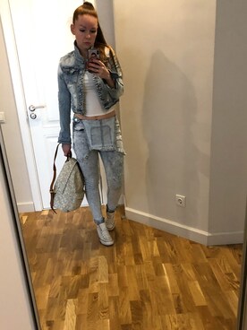 「MichaelKors」｜「アイテム（ジャケット/アウター）」を使った、VydrinaAさん（レディース・165cm）の夏コーディネート