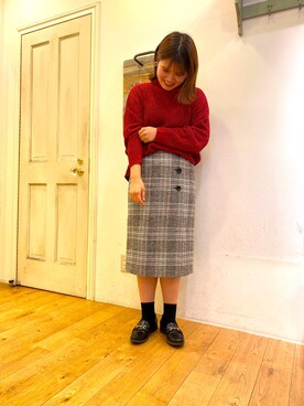 Iwakamiさん(レディース・160cm)の冬コーディネート
