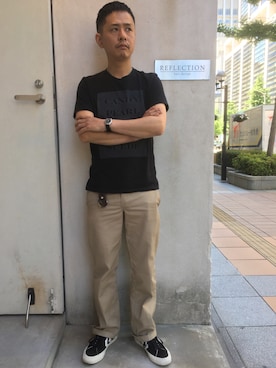 「三宮」｜REFLECTIONさん（メンズ・173cm）の春コーディネート