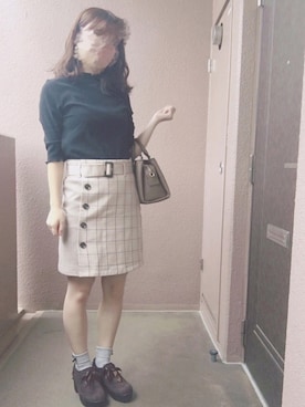 もく ❤︎さん（レディース・154cm）の秋コーディネート