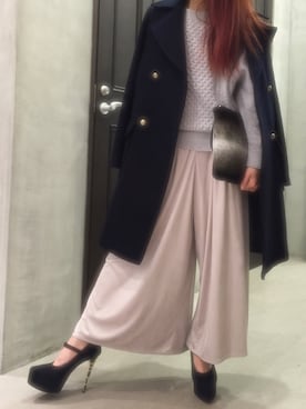 あやねさん（レディース・153cm）の冬コーディネート