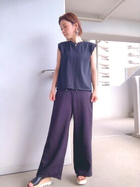 ＫＵＭＩさん（レディース・156cm）の夏コーディネート