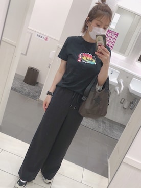 「スボーツミックス」｜「アイテム（バッグ）」を使った、ＫＵＭＩさん（レディース・156cm）の春コーディネート