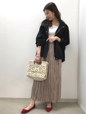 「classicalelf（クラシカルエルフ）のアイテム（ジャケット/アウター）」を使った、natsuno06さん（レディース・163cm）の春コーディネート