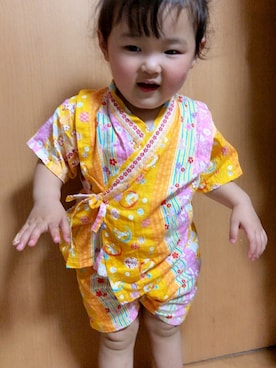 「Si・Shu・Non（シシュノン）のアイテム」を使った、reeeehoさん（キッズ・90cm）の春コーディネート