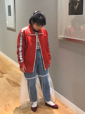 「ニコちゃん」｜「アイテム（ジャケット/アウター）」を使った、harukaさん（レディース・150cm）の春コーディネート
