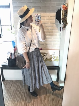 mikaさん（レディース・169cm）の夏コーディネート