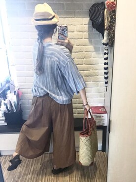 mikaさん（レディース・169cm）の夏コーディネート